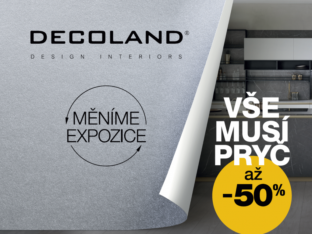 Měníme expozice - vše musí pryč!